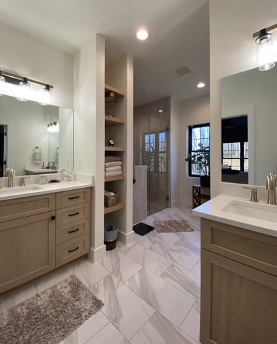 Bathroom of a Modern Farmhouse home